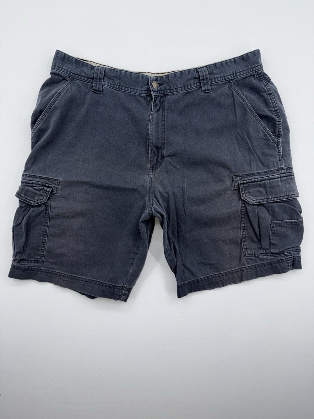 Redhead Shorts‎ Mens 38 Navy Cargo Pockets Cotton Hiker Utility Outdoors